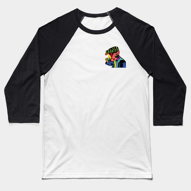 Old Man Baseball T-Shirt by Grounded Earth